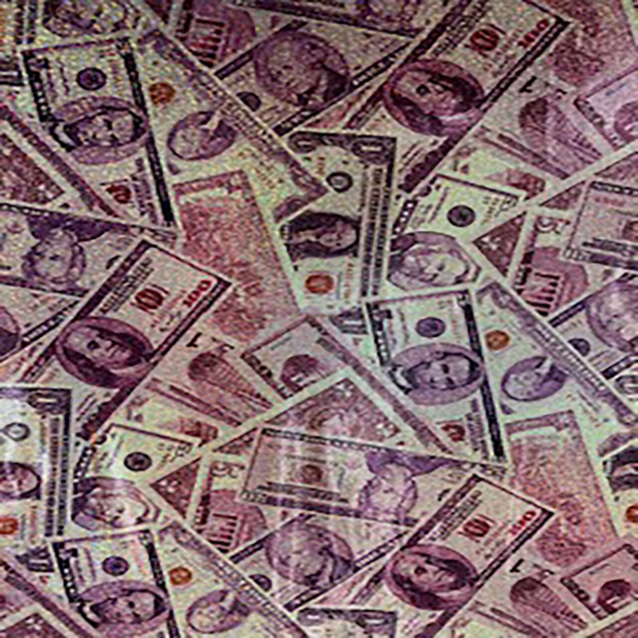 1 Yard Random Money Hologram Polyester Spandex Fabric 60 Inch Width